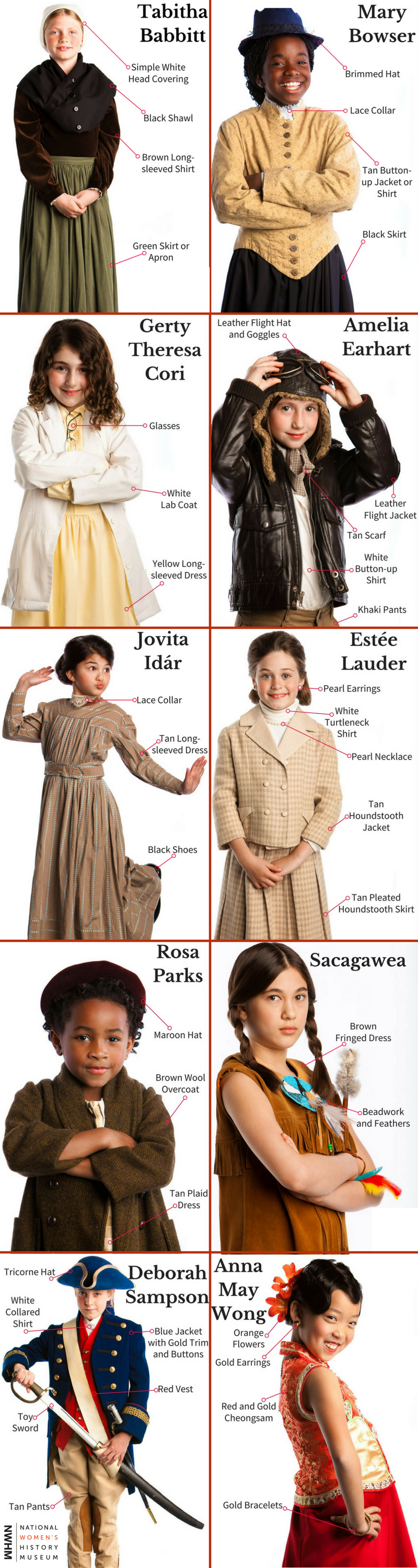 Dress up as one of these trailblazing American women for Halloween